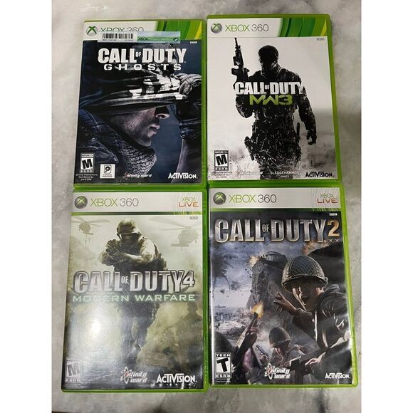 Xbox 360 Call of Duty lot. 4 games